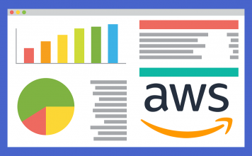 AWS 결제 대시보드 – 라이트세일 청구서 가격 세부내역 및 영수증, 사용보고서 보기 (Lightsail 사용자를 위한 요금 사용량) 그래프차트 목업