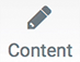 Content 연필모양 아이콘