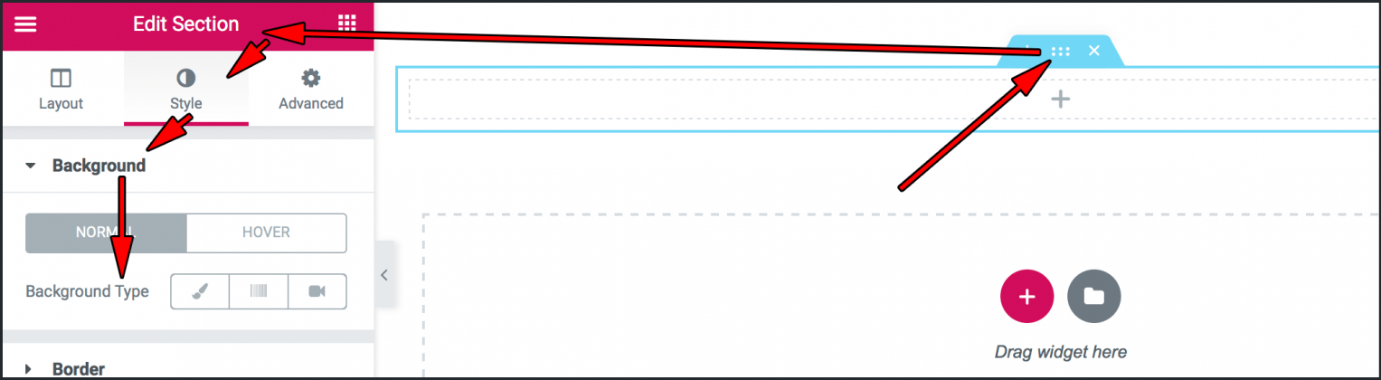 Elementor 백그라운드 배경 속성: Style - Background와 Background Overlay (CSS ...